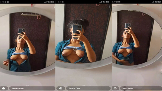 Innocent Face Slim Girl Showing