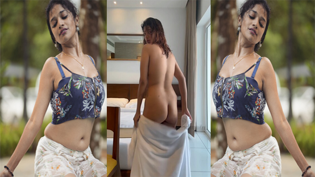 Model Lavanya Manickam Show Ass And Nipples
