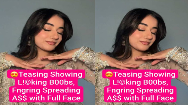 Beautiful Paki Model Most Exclusive Viral Video Teasing Showing