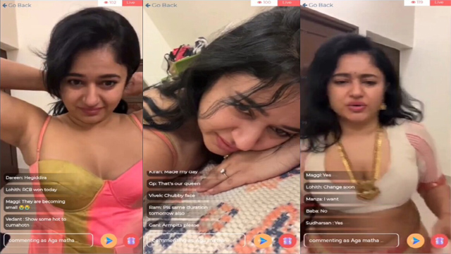 Indian Actress Poonam Bajwa Paid live Chat