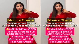 Monica Oberoi Famous Punjabi – NRI Teasing Stripping Mstebation