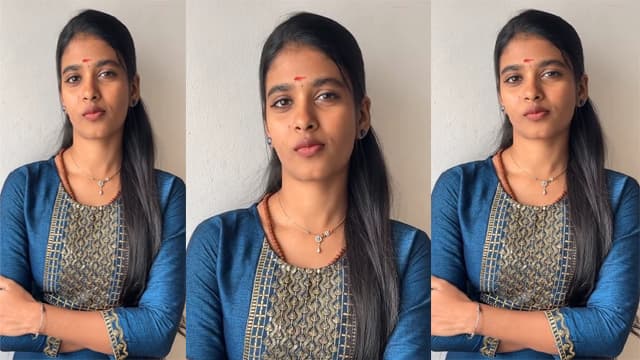 Tamil Insta Famous Vidhya Sakthivel Live