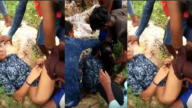 Indian Teen Girl Gangbang In Jungle Outdoor Sex